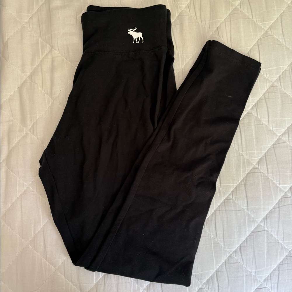 Abercrombie Kids Black Leggings